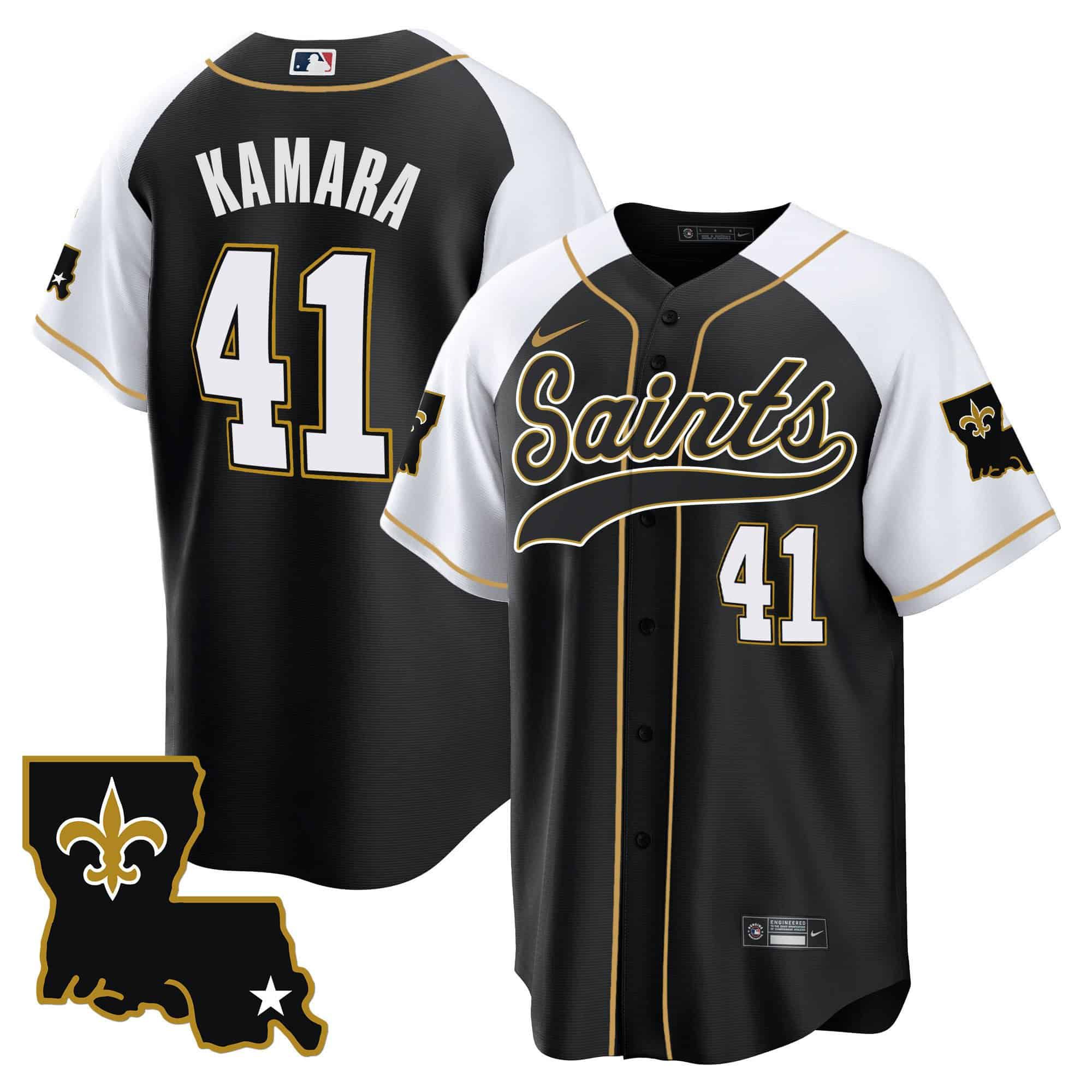 Men New Orleans Saints #41 Kamara Black 2024 Nike 1987 Legacy Cool Base NFL Jersey->indianapolis colts->NFL Jersey